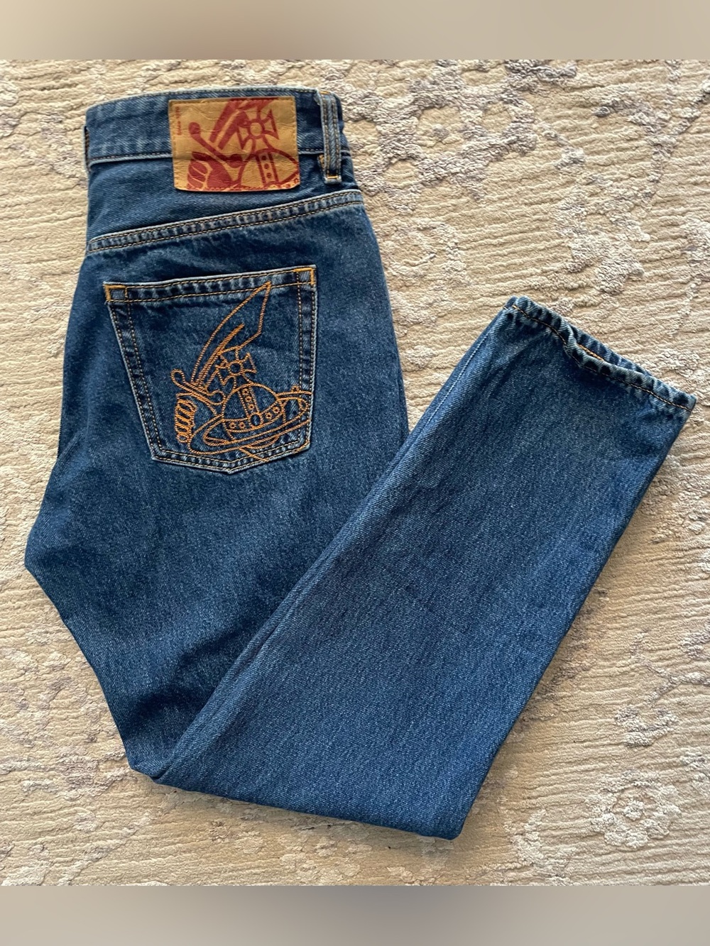 Vivienne Westwood - all cotton blue denim jeans Size 30W x 28L